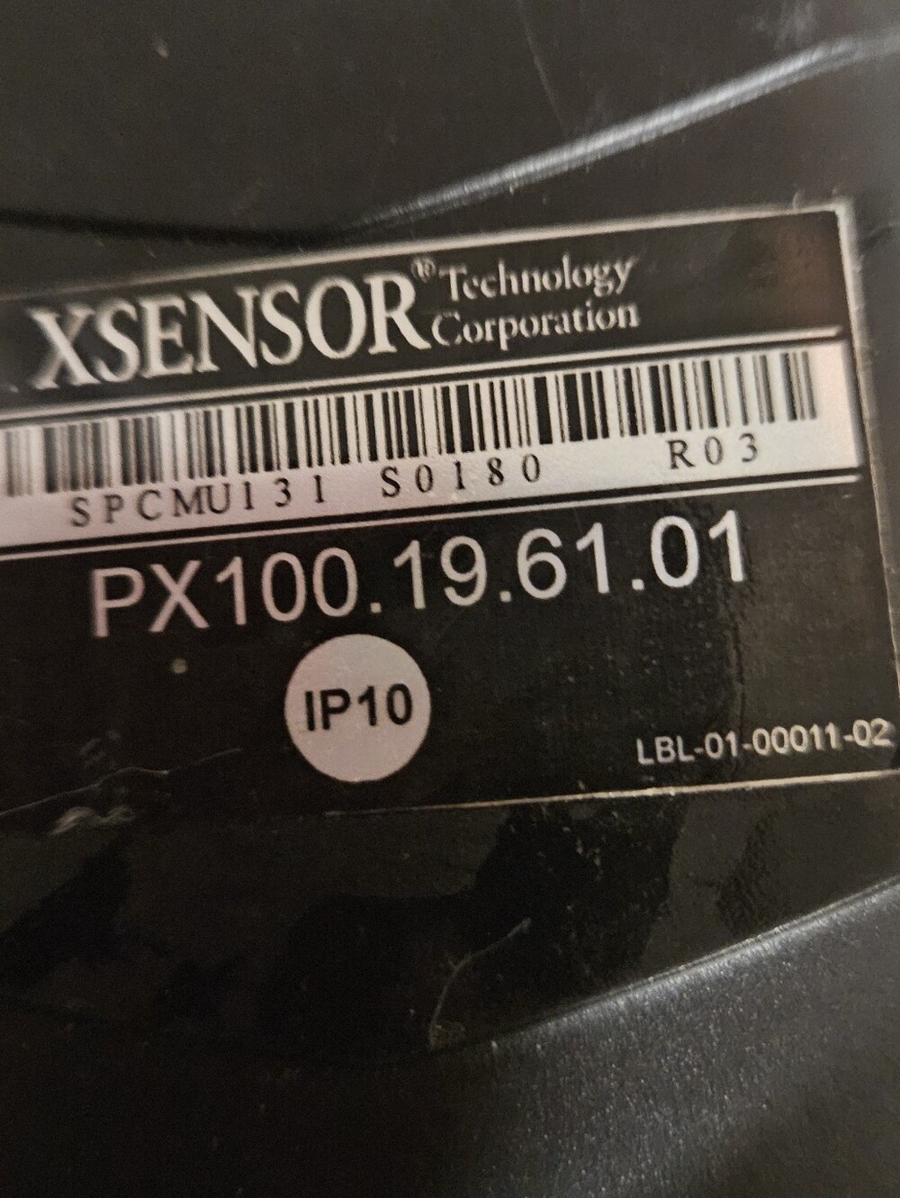 XSENSOR PX100.19.61.01 Sensor Unit - Black